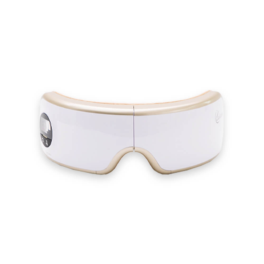 自宅でかんたん、目元エステ エアーアイマスク 煌めきゴールド